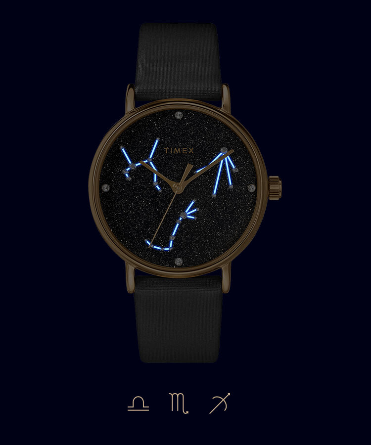 Timex TW2T87600 Celestial Opulence Crystal zegarek damski klasyczny mineralne