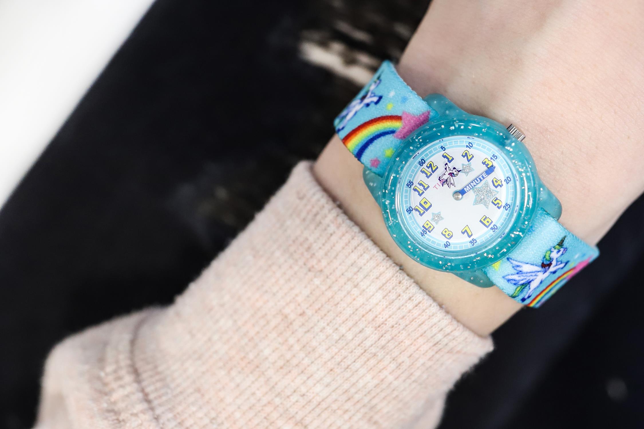 Timex TW7C25600 Dla dzieci Time Teacher zegarek dla dzieci fashion/modowy akrylowe