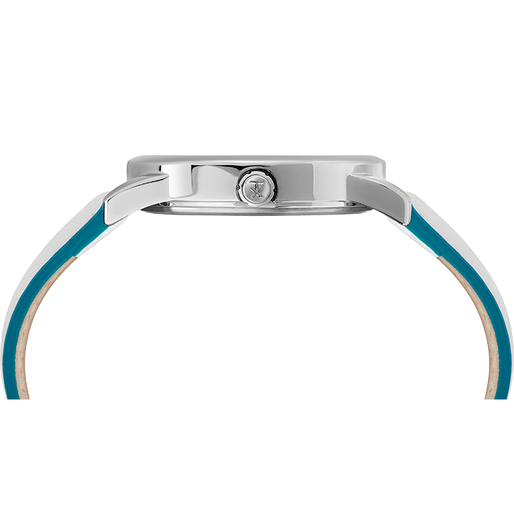 Timex TW2T28400 zegarek srebrny fashion/modowy Easy Reader pasek