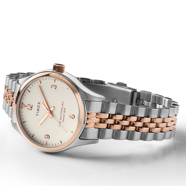 zegarek Timex TW2T49200 kwarcowy damski Waterbury The Waterbury - miniatura 6