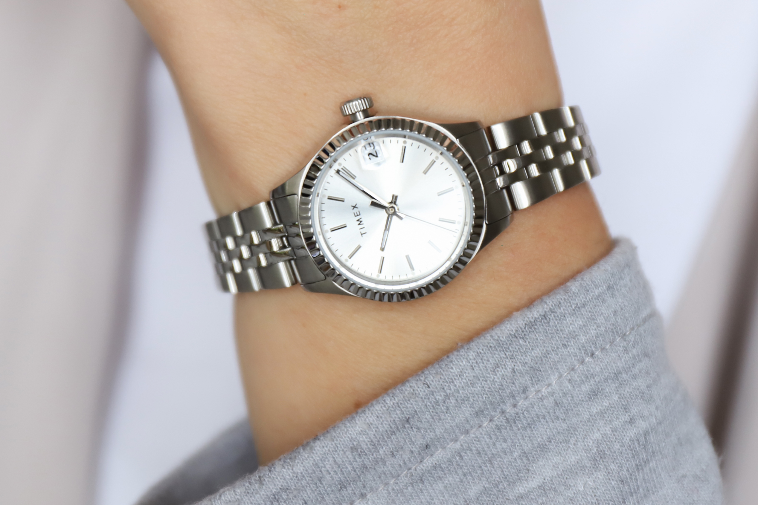 Timex TW2T86700 zegarek damski klasyczny Waterbury bransoleta - miniatura 10