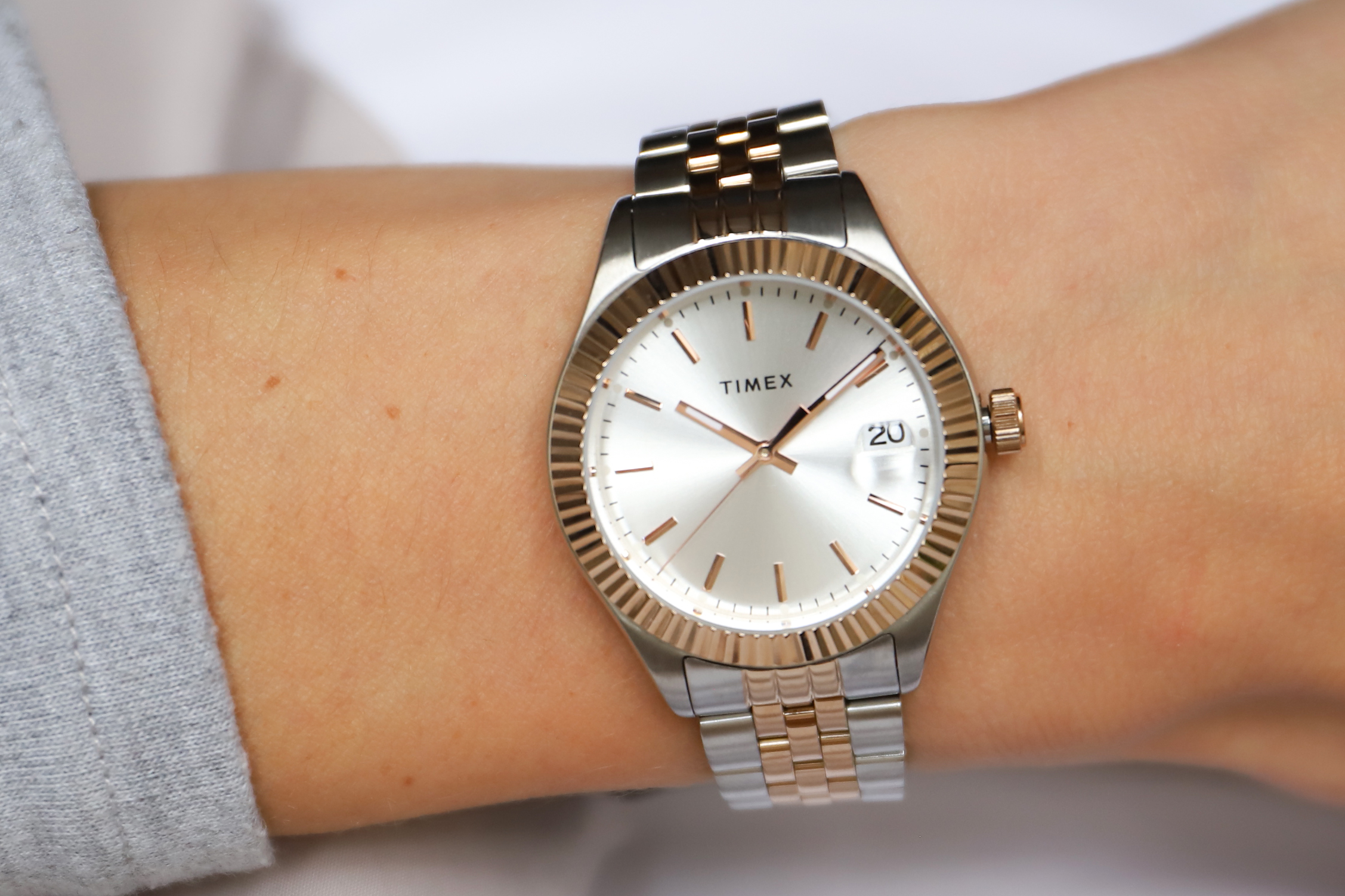 Timex TW2T87000 Waterbury The Waterbury zegarek damski klasyczny mineralne - miniatura 11