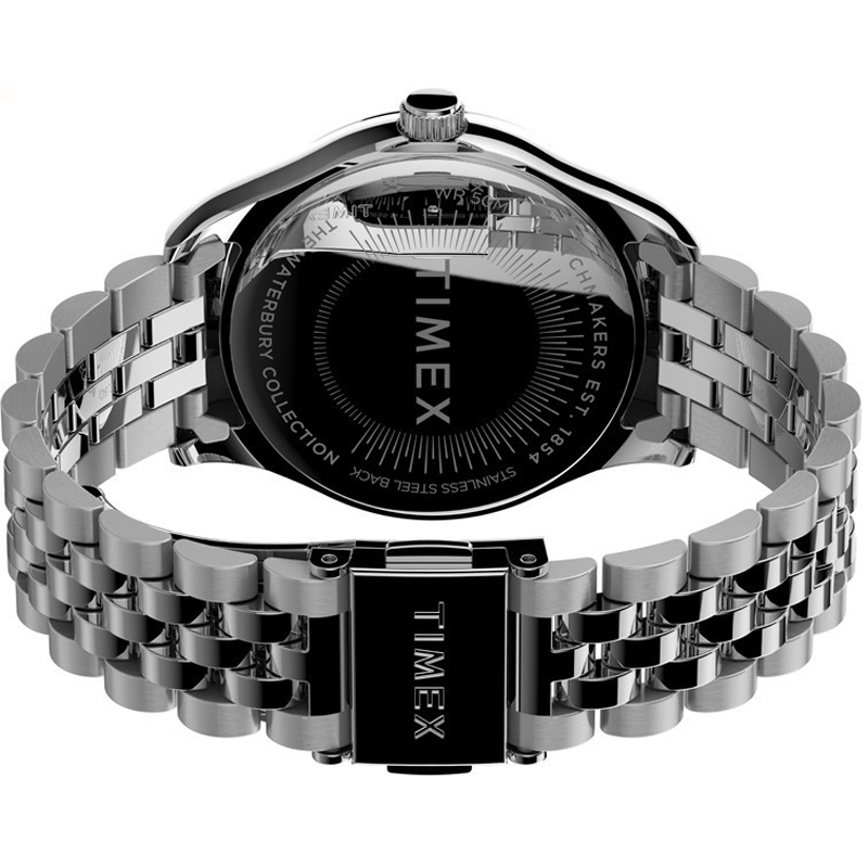 Timex TW2T87200 Waterbury Waterbury klasyczny zegarek srebrny - miniatura 9