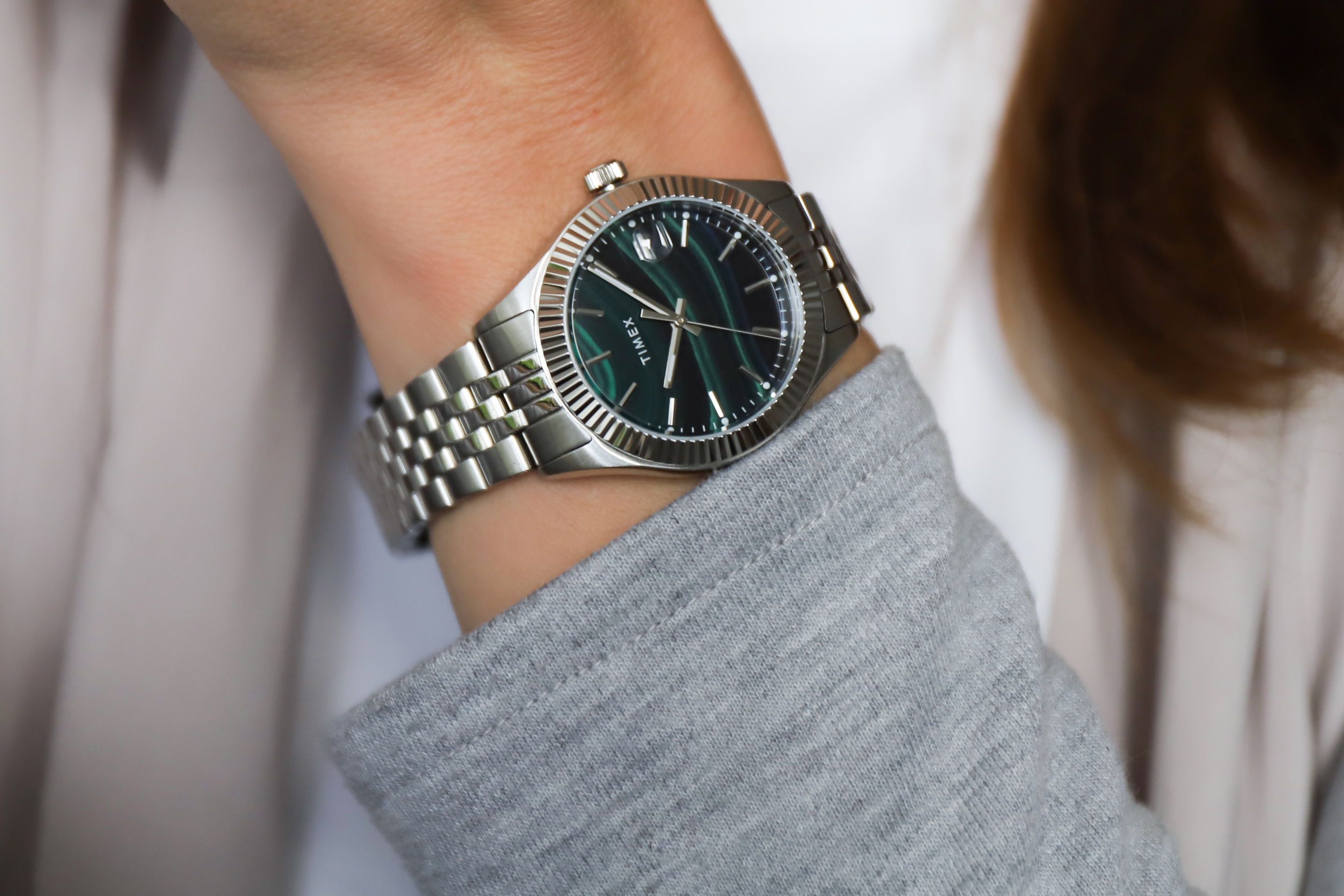 Timex TW2T87200 Waterbury Waterbury zegarek damski klasyczny mineralne - miniatura 8