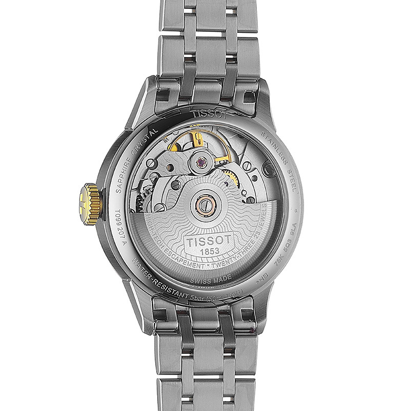 zegarek Tissot T099.207.22.118.00 automatyczny damski Chemin des Tourelles CHEMIN DES TOURELLES AUTOMATIC LADY - miniatura 6