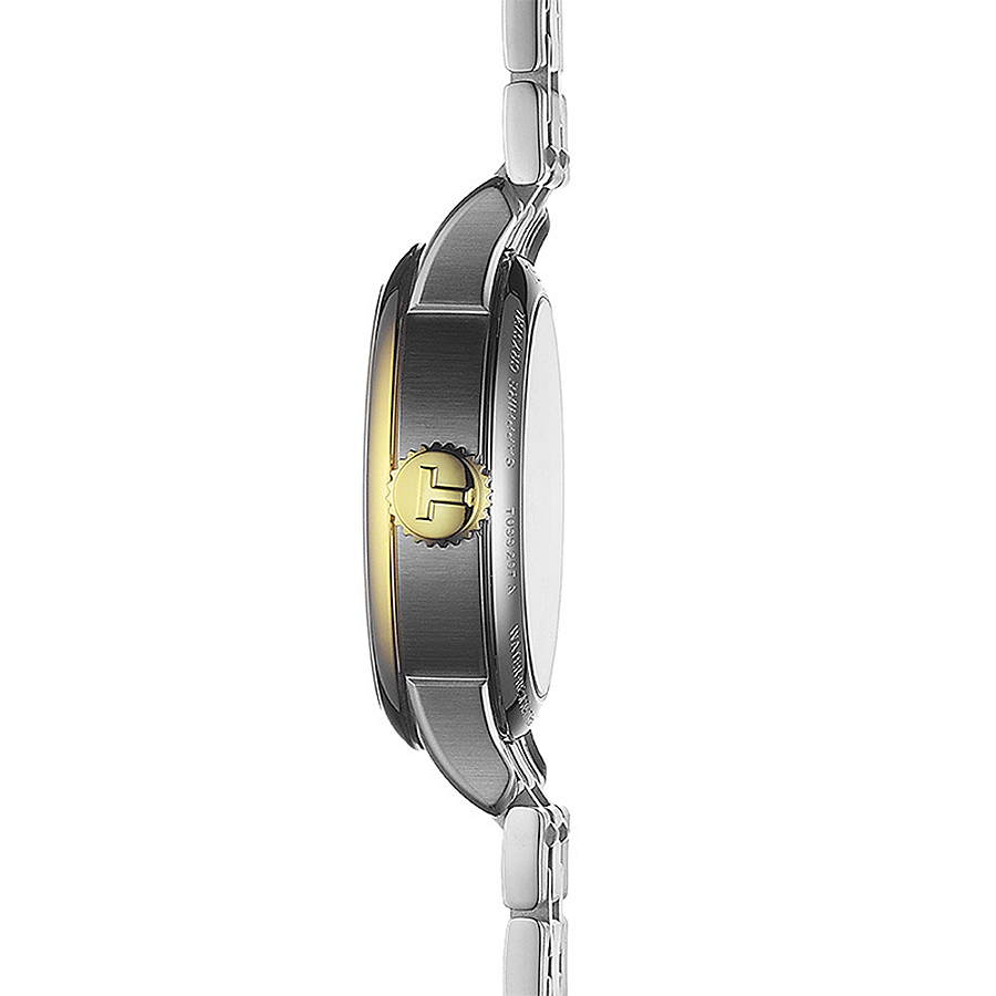 Tissot T099.207.22.118.00 zegarek srebrny fashion/modowy Chemin des Tourelles bransoleta - miniatura 5