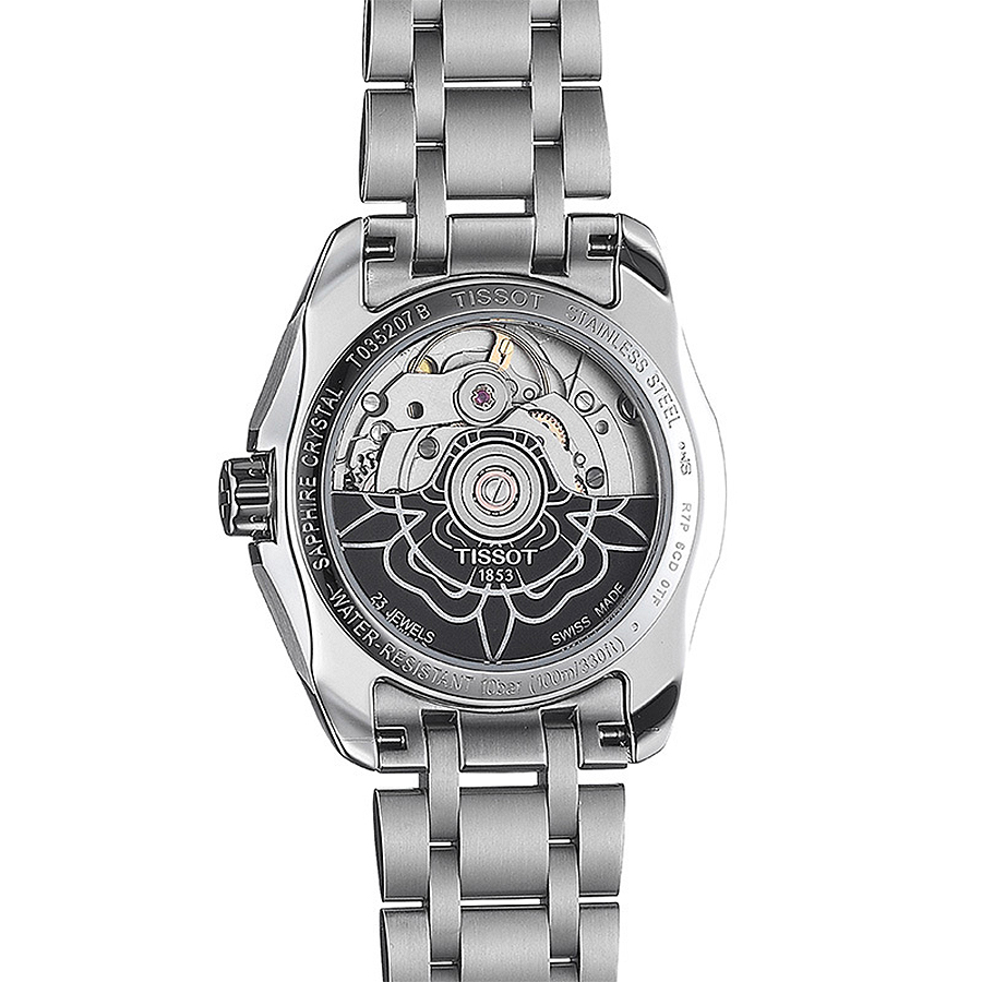zegarek Tissot T035.207.11.031.00 srebrny Couturier - miniatura 7