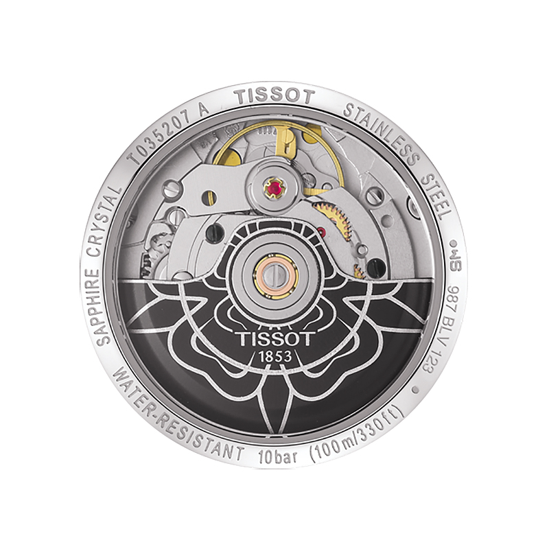 Tissot T035.207.16.116.00 damski zegarek Couturier pasek - miniatura 3