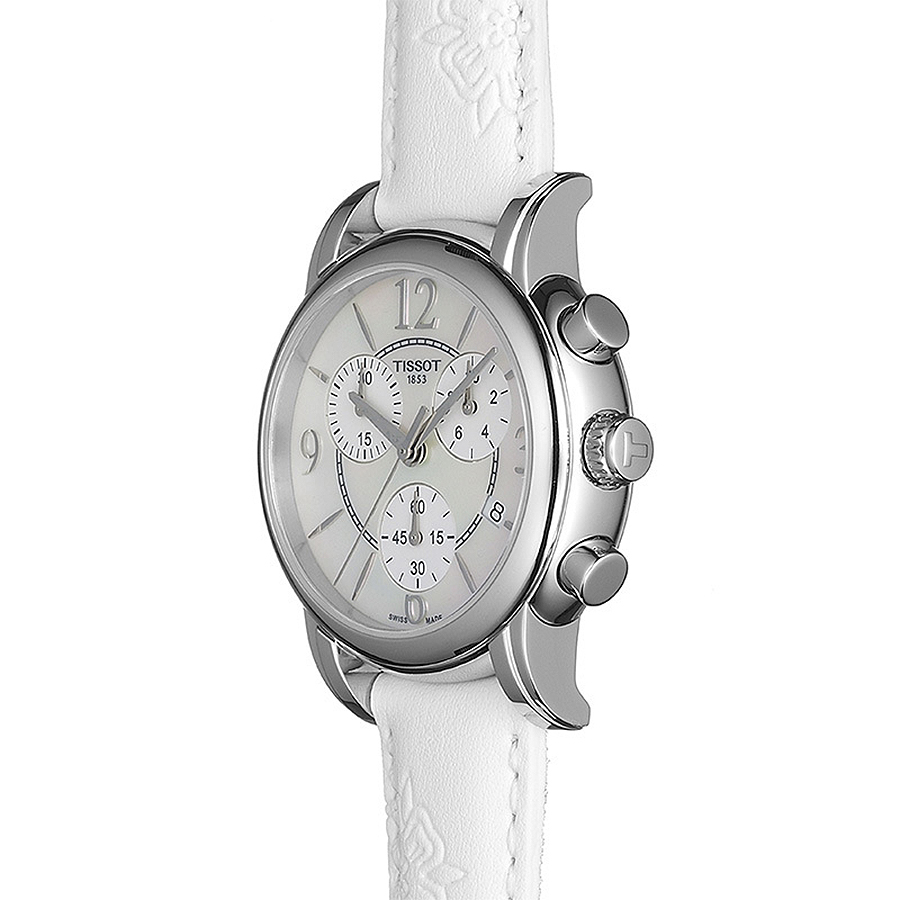 zegarek Tissot T050.217.17.117.00 DRESSPORT damski z chronograf Dressport - miniatura 3