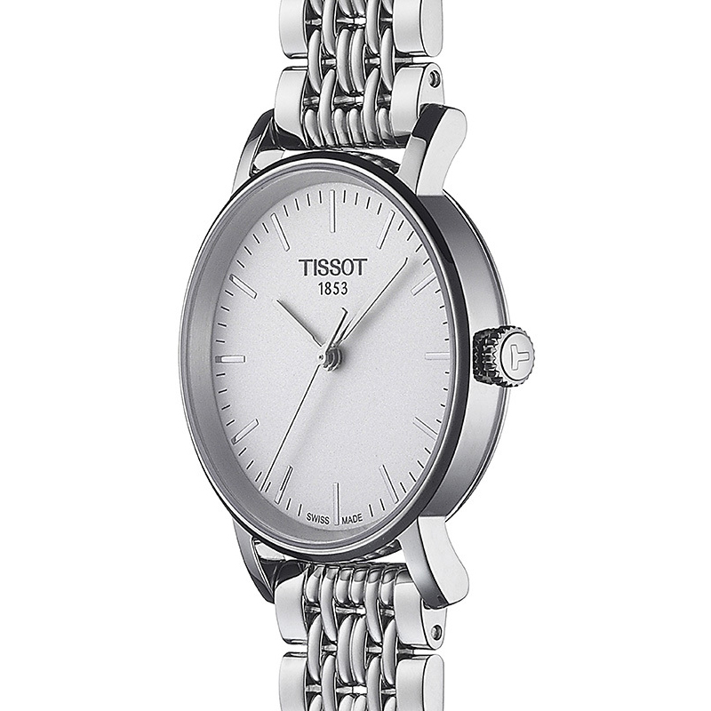 Tissot T109.210.11.031.00 damski zegarek Everytime bransoleta - miniatura 3