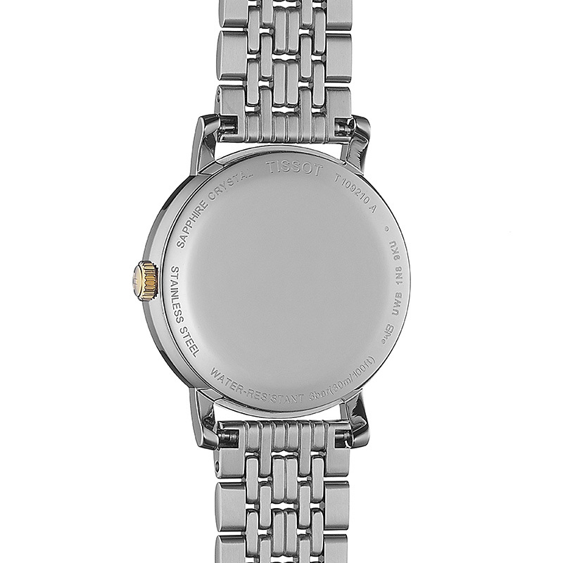 Tissot T109.210.22.031.00 zegarek srebrny elegancki Everytime bransoleta