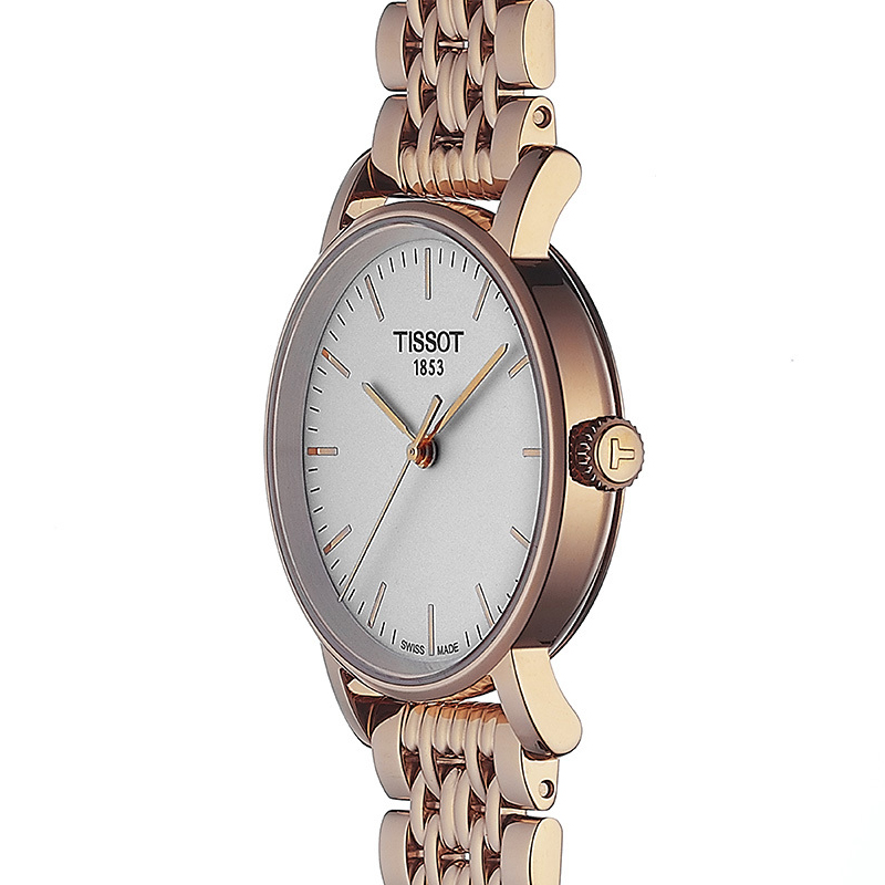 Tissot T109.210.33.031.00 damski zegarek Everytime bransoleta - miniatura 3