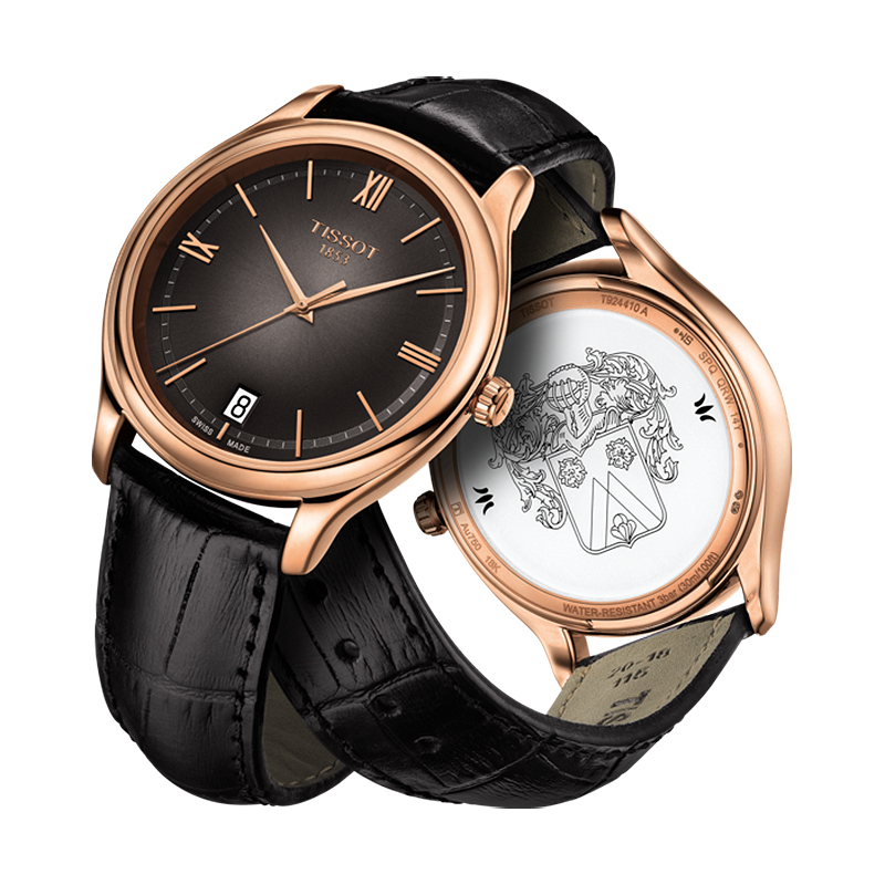 Tissot T924.410.76.308.00 damski zegarek Fascination pasek - miniatura 3