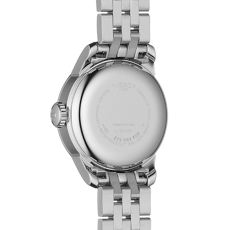 Tissot T41.1.183.53 zegarek srebrny elegancki Le Locle bransoleta - miniatura 5