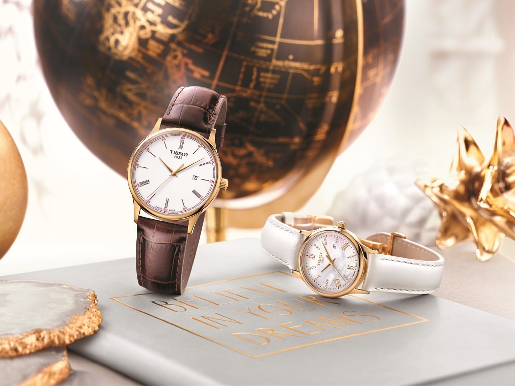 Tissot T914.210.46.116.01 damski zegarek Rose Dream pasek - miniatura 3