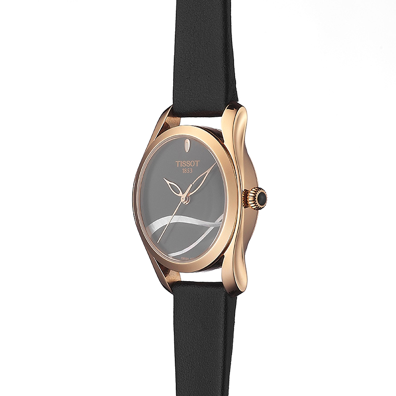 Tissot T112.210.36.051.00 damski zegarek T-Wave pasek - miniatura 3