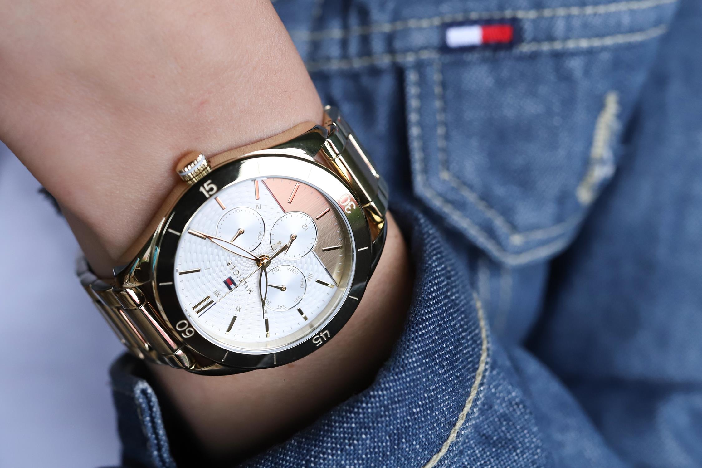 Tommy Hilfiger 1781883 zegarek złoty fashion/modowy Damskie bransoleta - miniatura 5