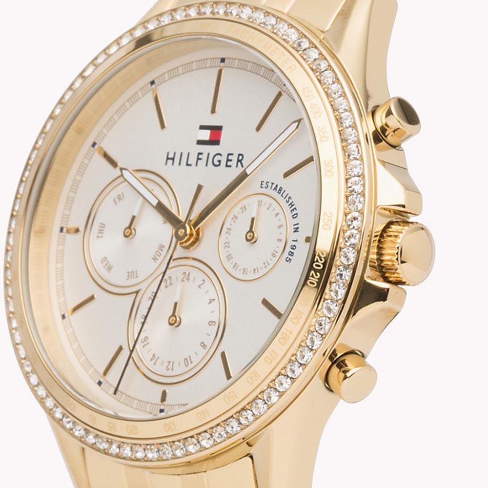Tommy Hilfiger 1781977 zegarek złoty fashion/modowy Damskie bransoleta