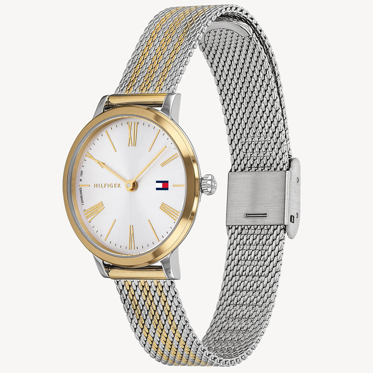 Tommy Hilfiger 1782055 zegarek srebrny klasyczny Damskie bransoleta - miniatura 5