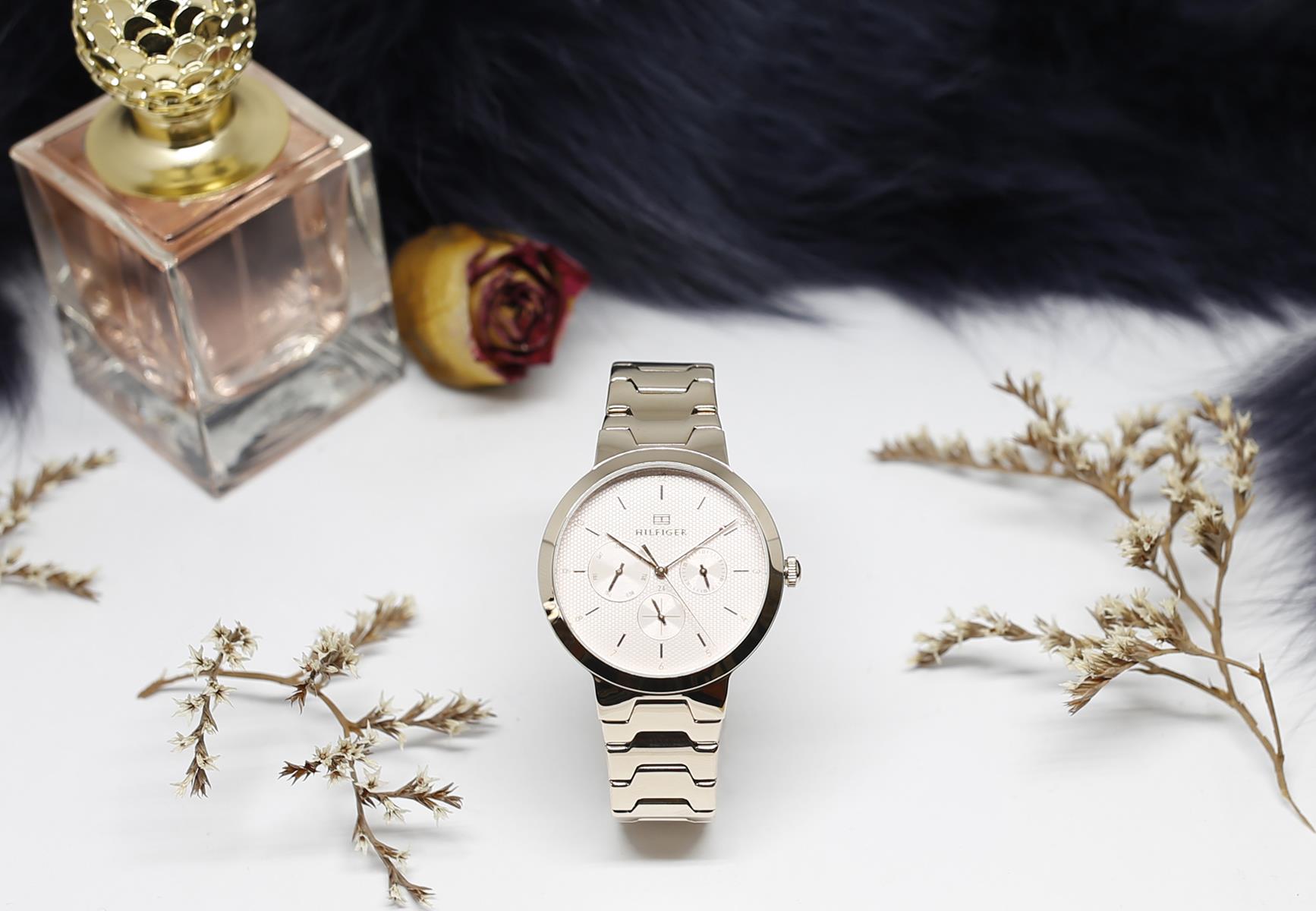 Tommy Hilfiger 1782076 Damskie fashion/modowy zegarek różowe złoto