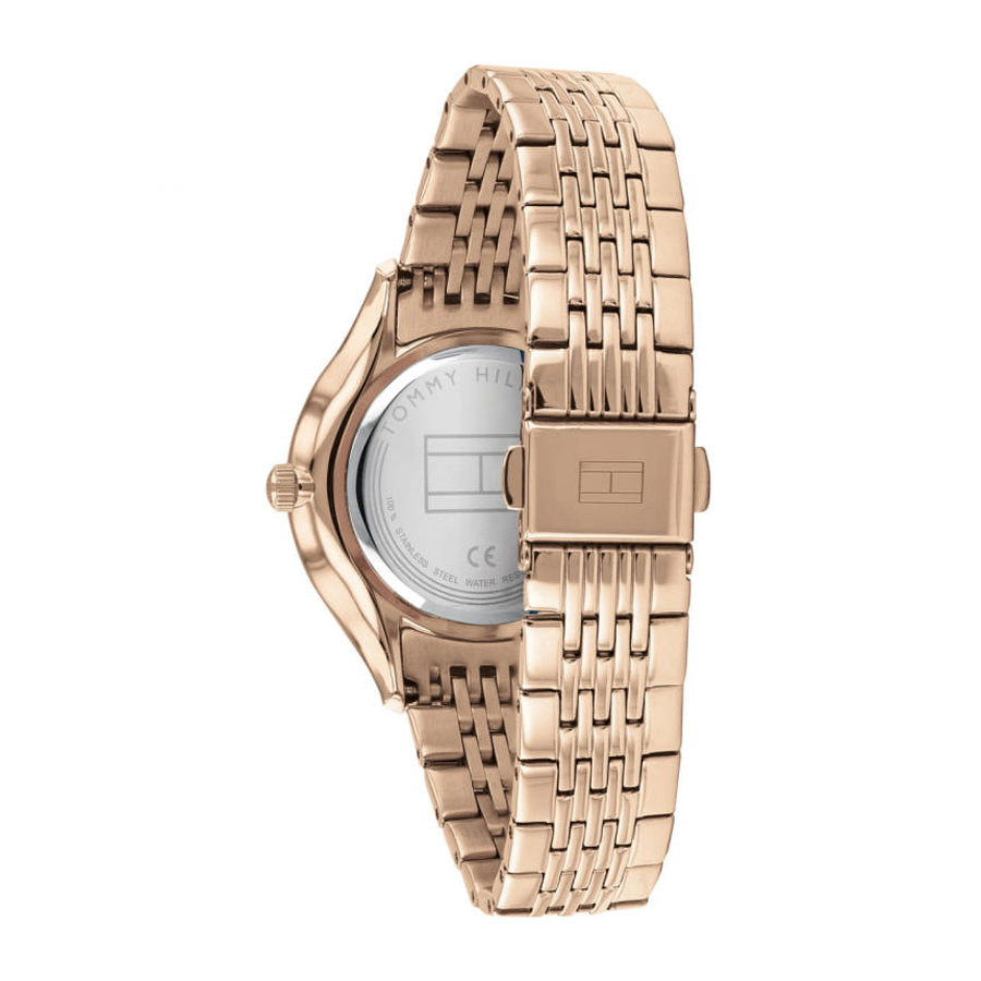 Tommy Hilfiger 1782212 zegarek różowe złoto klasyczny Damskie bransoleta - miniatura 5