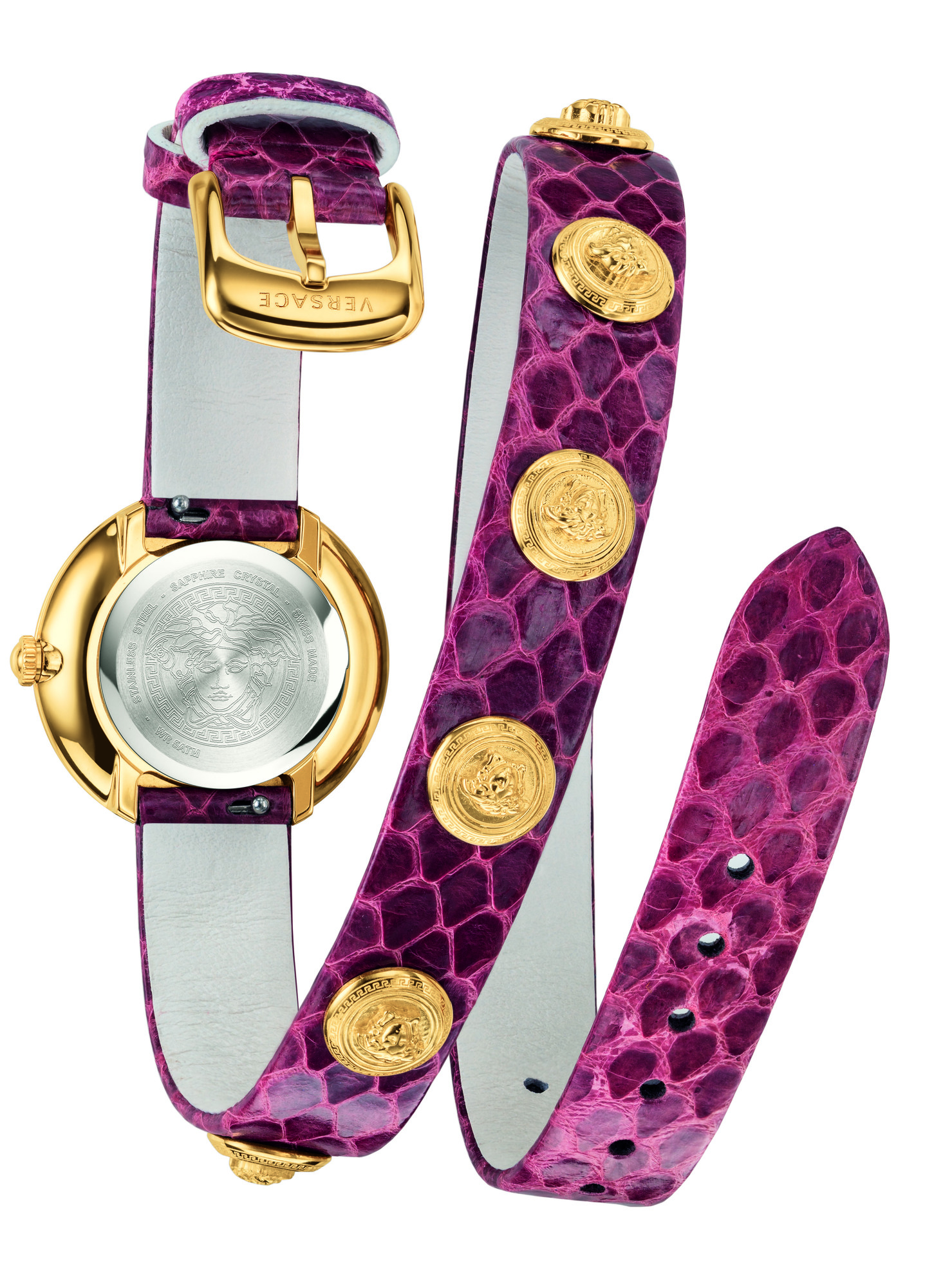 Versace VERF00218 zegarek damski MEDUSA STUD ICON - miniatura 2
