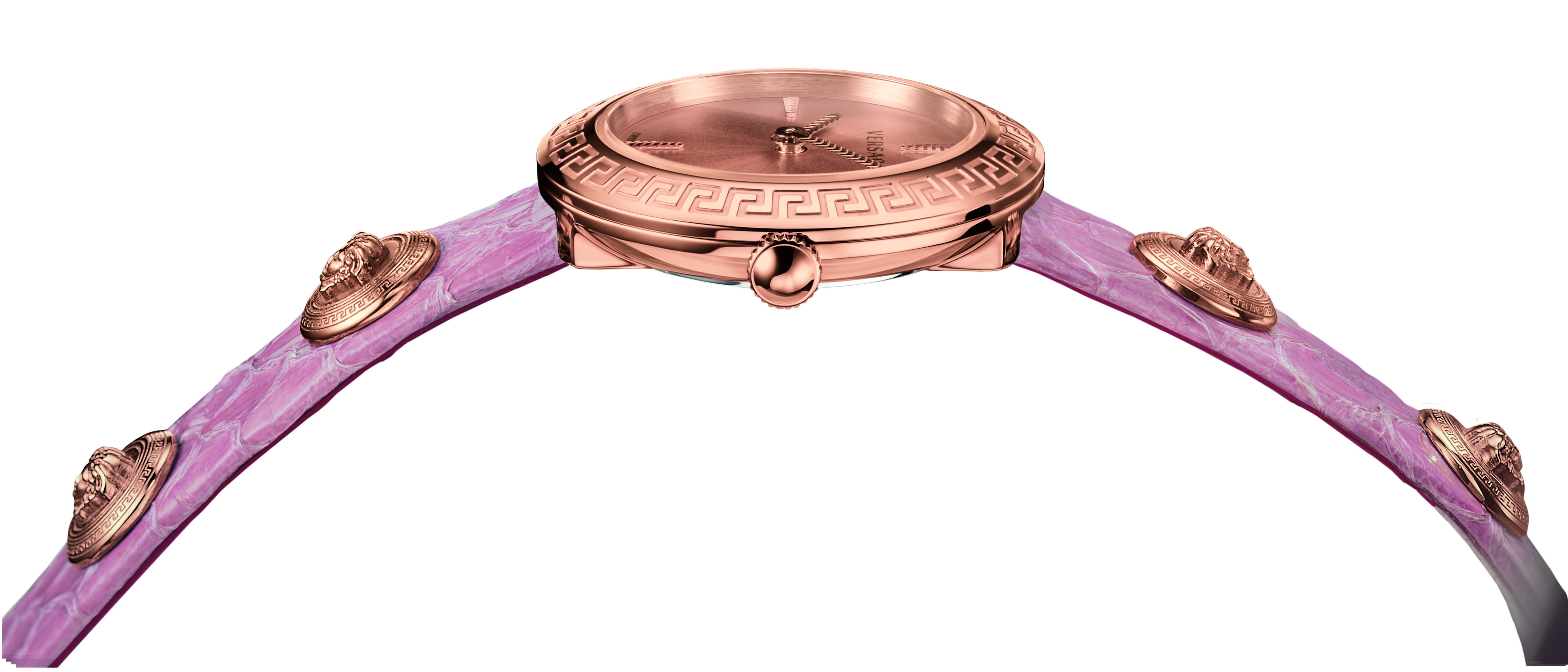 Versace VERF00518 damski zegarek MEDUSA STUD ICON pasek - miniatura 3