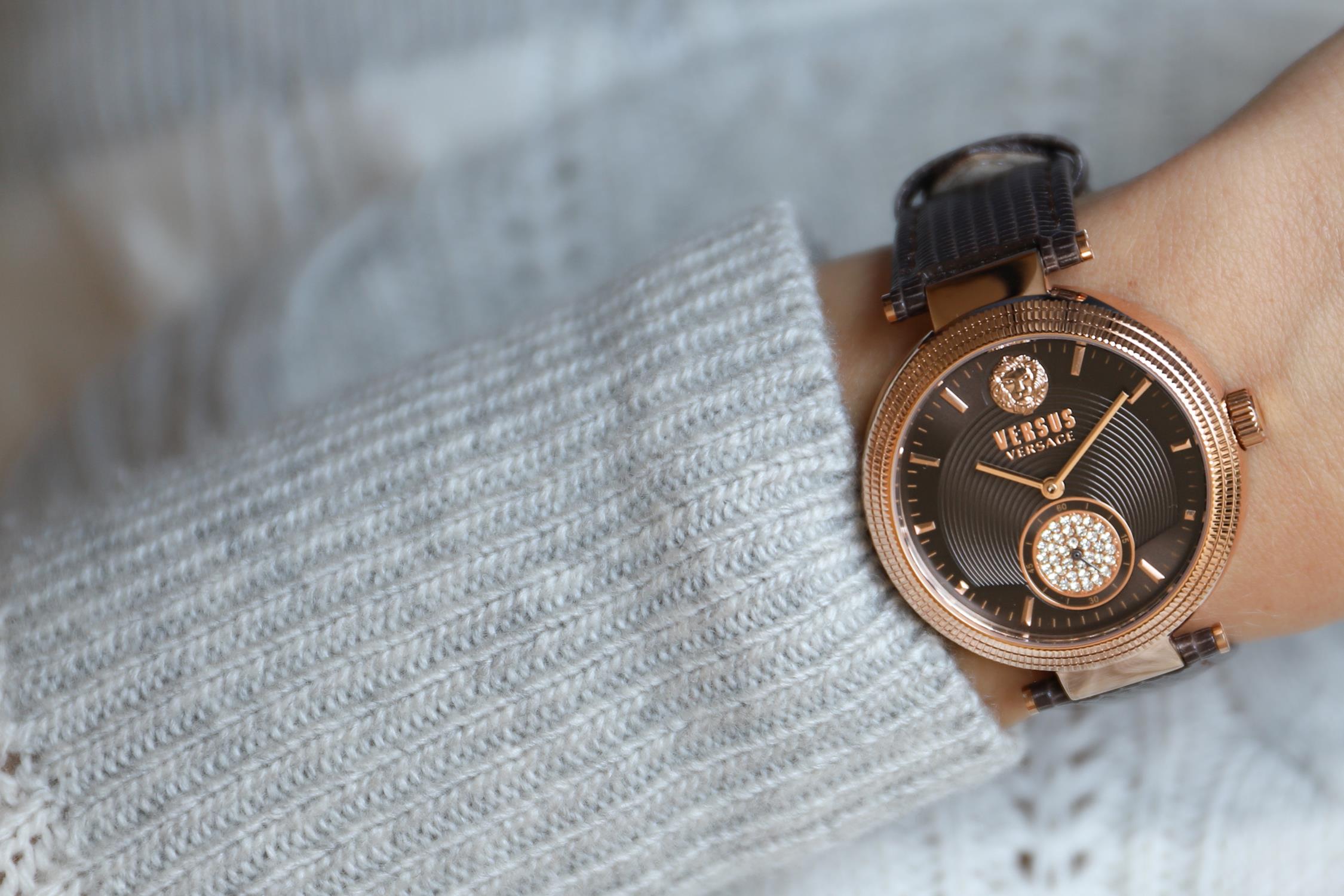 zegarek Versus Versace VSP791318 różowe złoto Damskie - miniatura 7