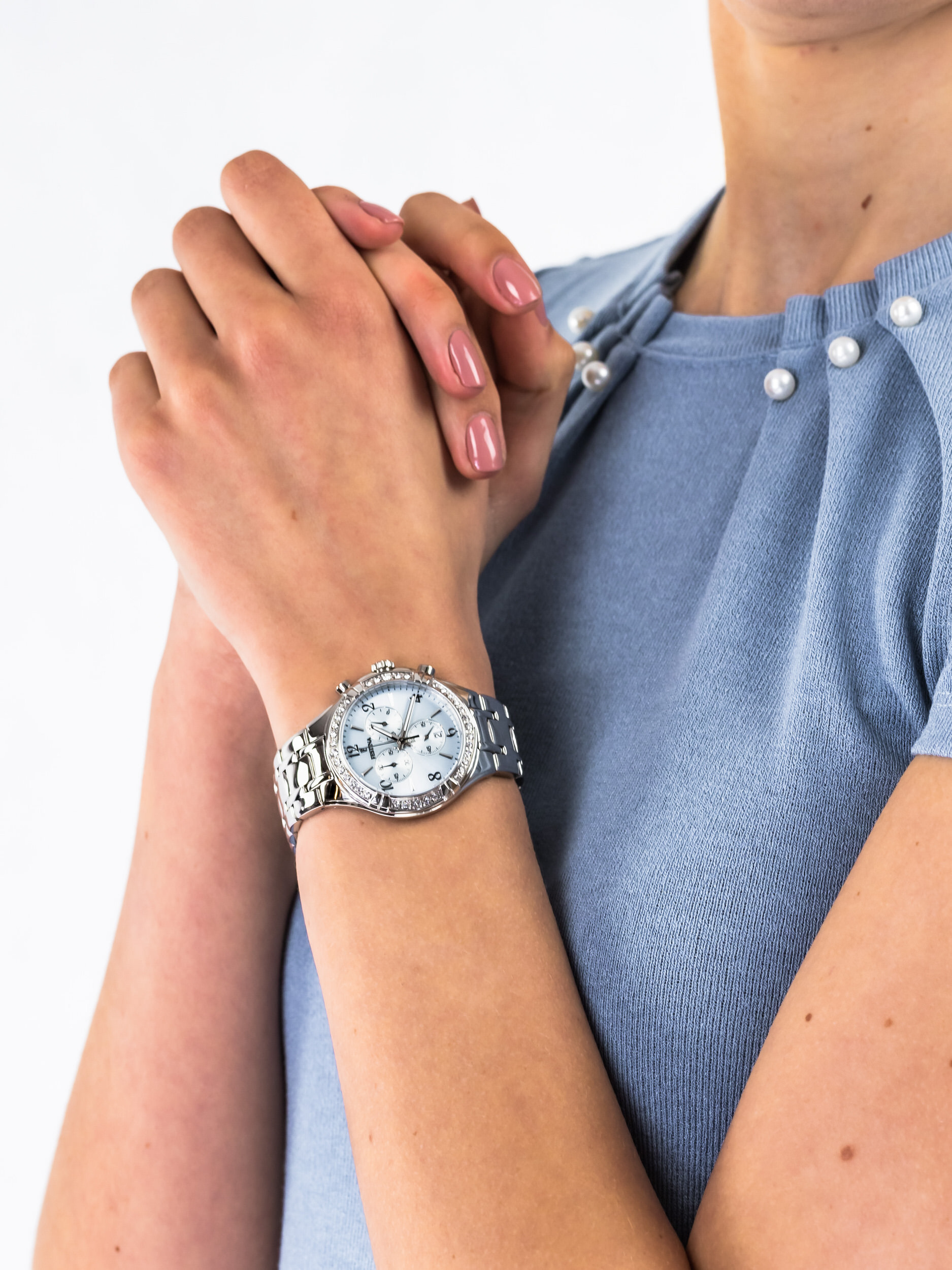 zegarek Festina F20392-2 Boyfriend Chronograph damski z chronograf Boyfriend - miniatura 3