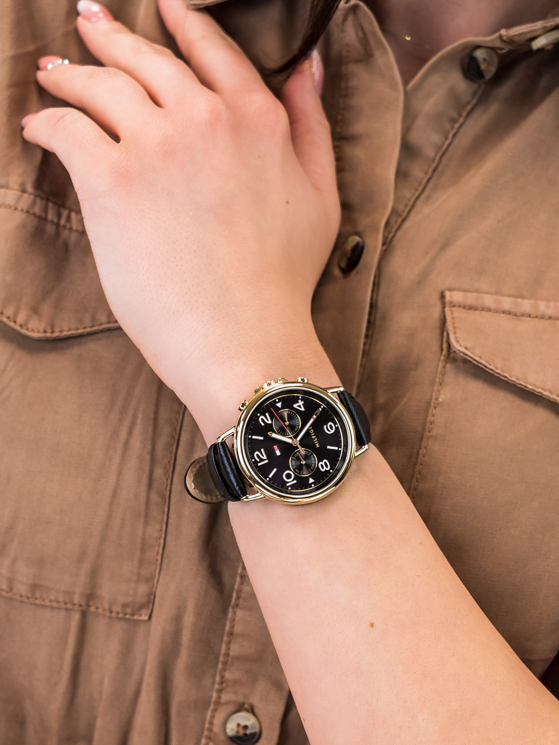 zegarek Tommy Hilfiger 1781735 damski z chronograf Damskie - miniatura 3