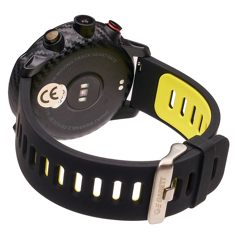 zegarek Garett 5903246282269 Smartwatch Garett Sport 29 Żółty męski z krokomierz Męskie - miniatura 3