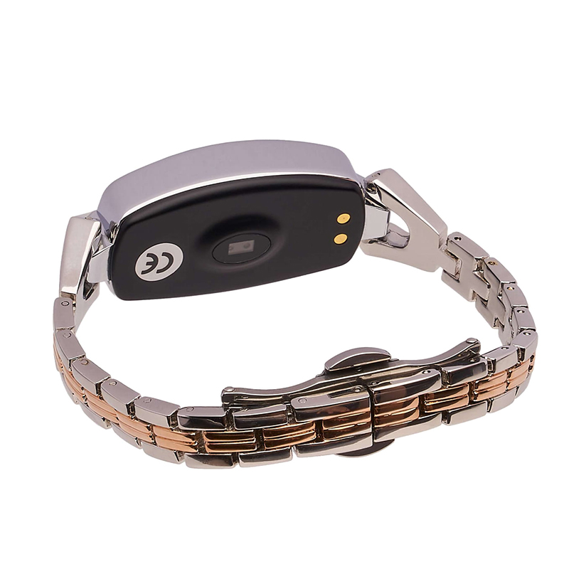 zegarek Garett 5903246282412 Smartwatch Garett Women Sara Srebrny damski z krokomierz Damskie - miniatura 5