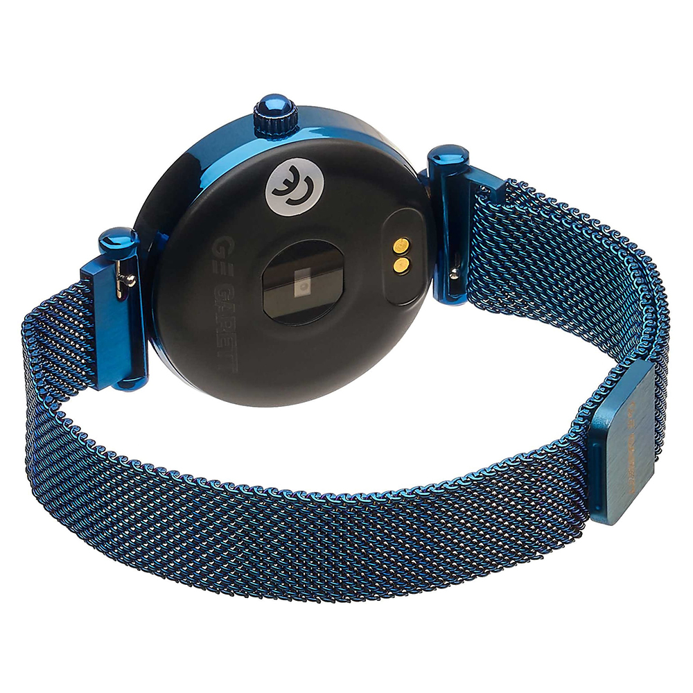 zegarek Garett 5903246282818 Smartwatch Garett Women Lisa Niebieski damski z krokomierz Damskie