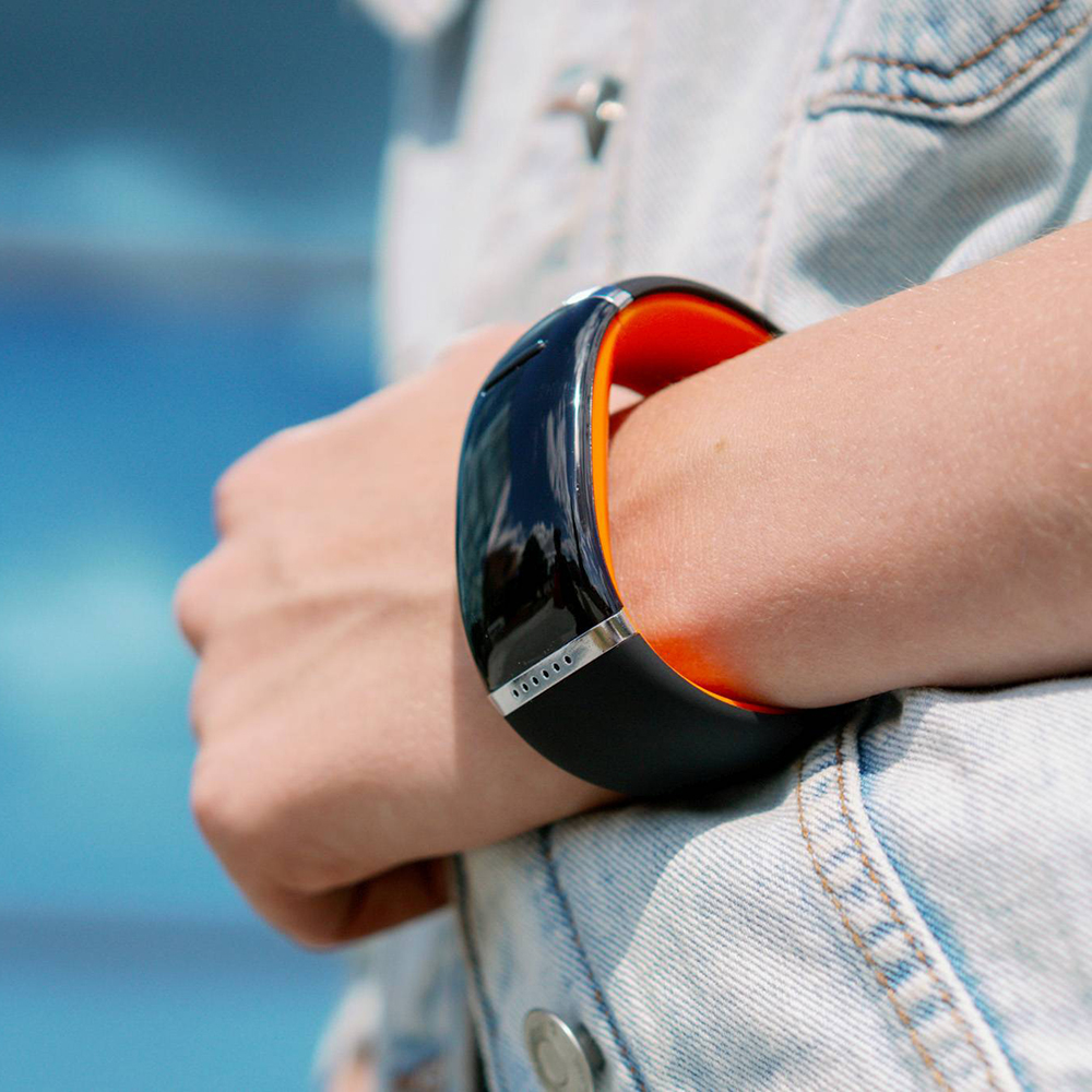 zegarek Garett 5906395193110 Smartwatch Garett iONE Pomarańczowy damski z krokomierz Damskie - miniatura 3