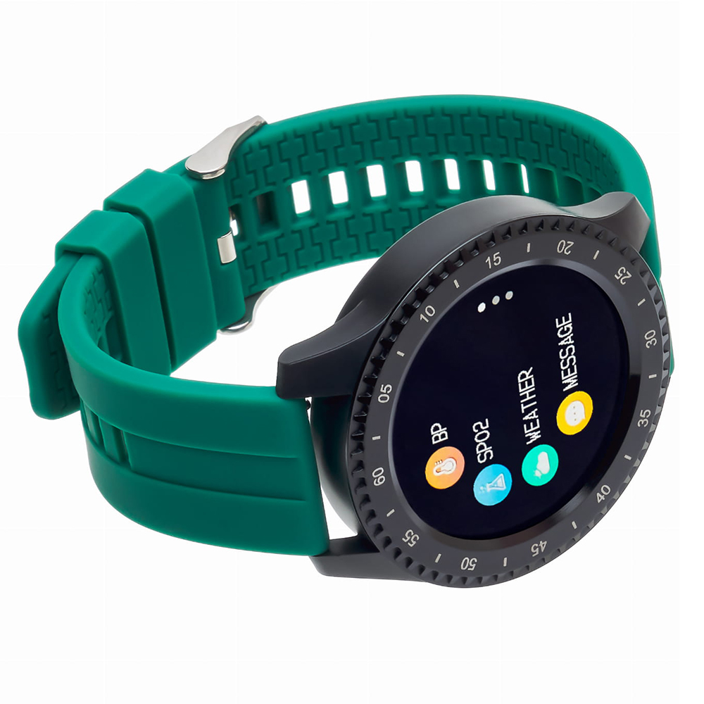 zegarek Garett 5903246289404 Smartwatch Garett Sport 12 RT Zielony męski z krokomierz Męskie - miniatura 6