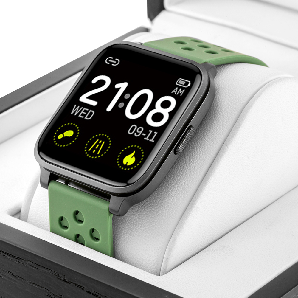 Rubicon RNCE58BINX03AX zegarek czarny sportowy Smartwatch pasek - miniatura 8