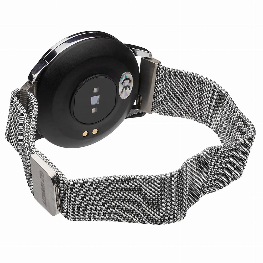zegarek Garett 5903246282283 Smartwatch Garett Women Klara srebrny damski z krokomierz Damskie - miniatura 3