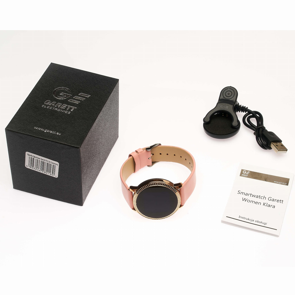 zegarek Garett 5903246282290 kwarcowy damski Damskie Smartwatch Garett Women Klara złoty - miniatura 6
