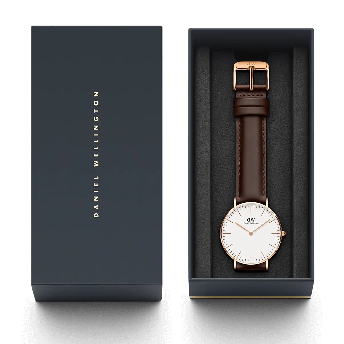 zegarek Daniel Wellington DW00100009 różowe złoto Classic - miniatura 6