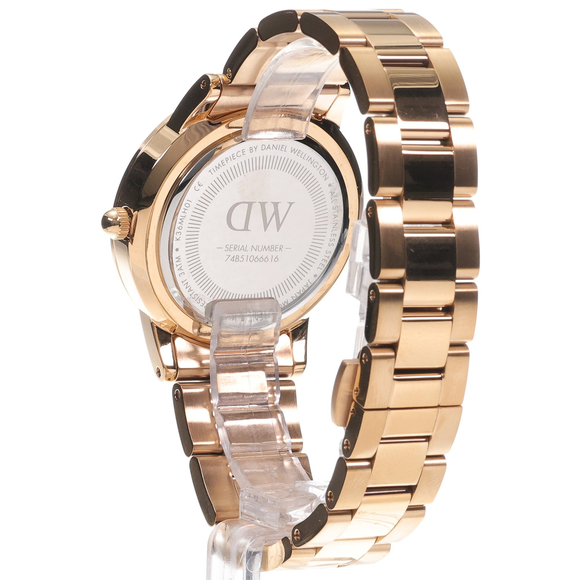 zegarek Daniel Wellington DW00100461 różowe złoto Iconic - miniatura 4