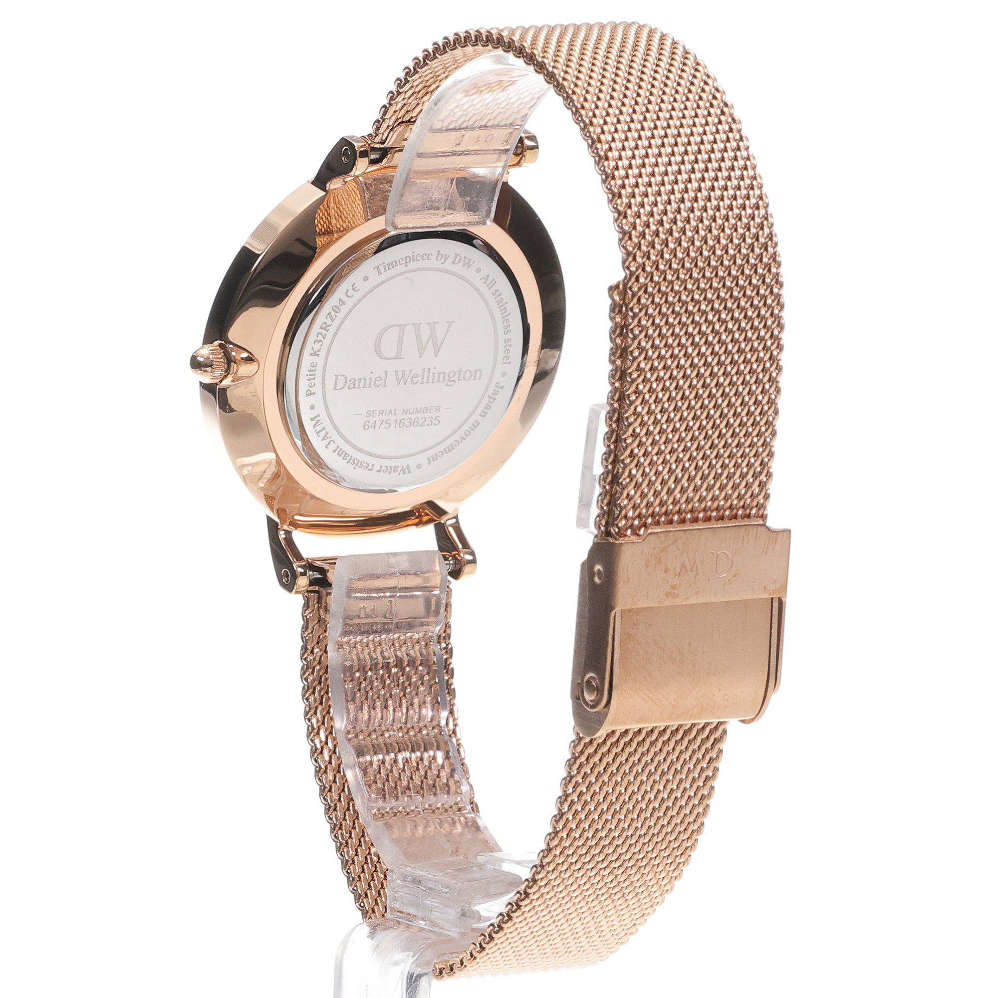 zegarek Daniel Wellington DW00100471 kwarcowy damski Petite Petite Unitone Rose Gold 32mm - miniatura 4