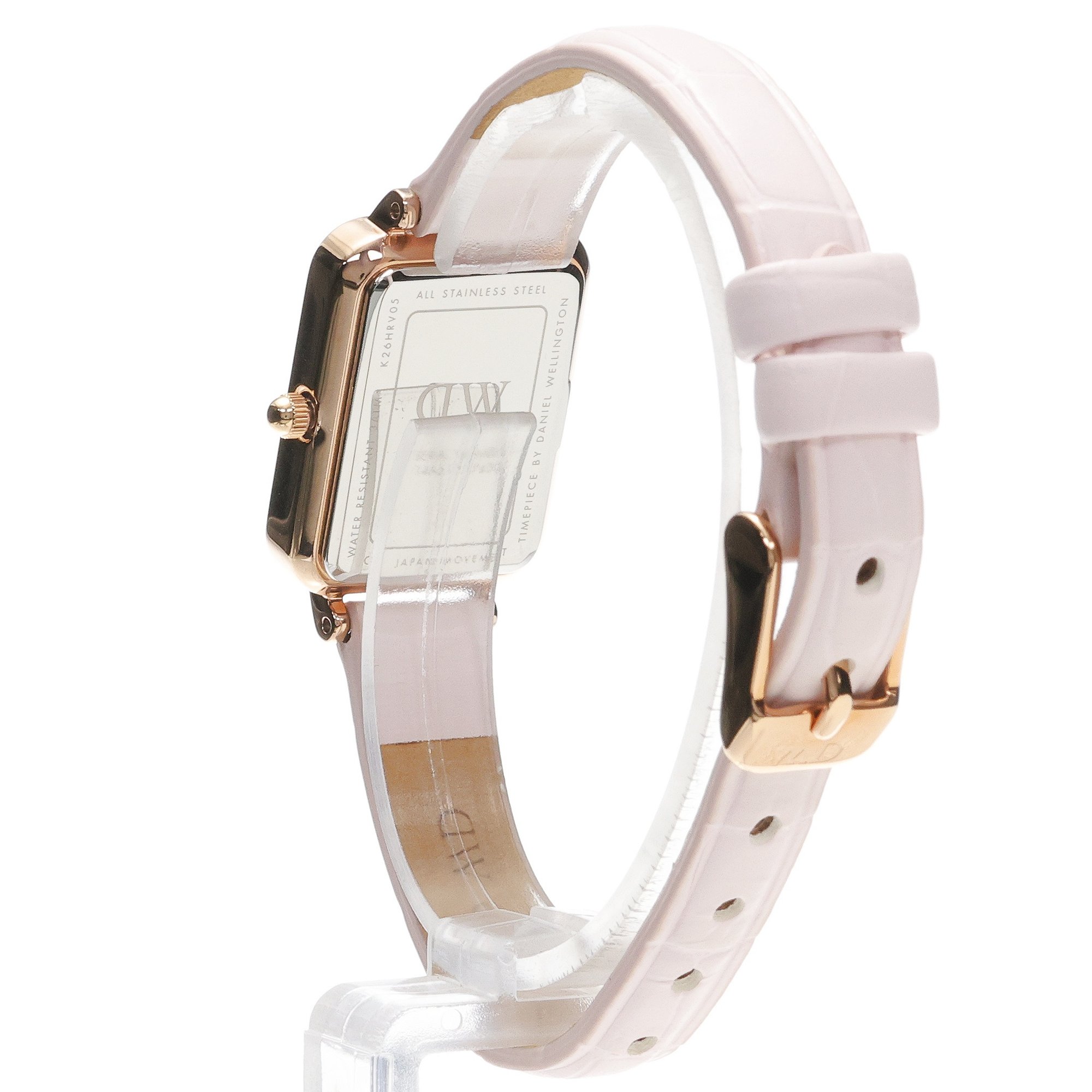 zegarek Daniel Wellington DW00100508 kwarcowy damski Quadro Quadro Pressed Melrose Pearl 20mm - miniatura 4