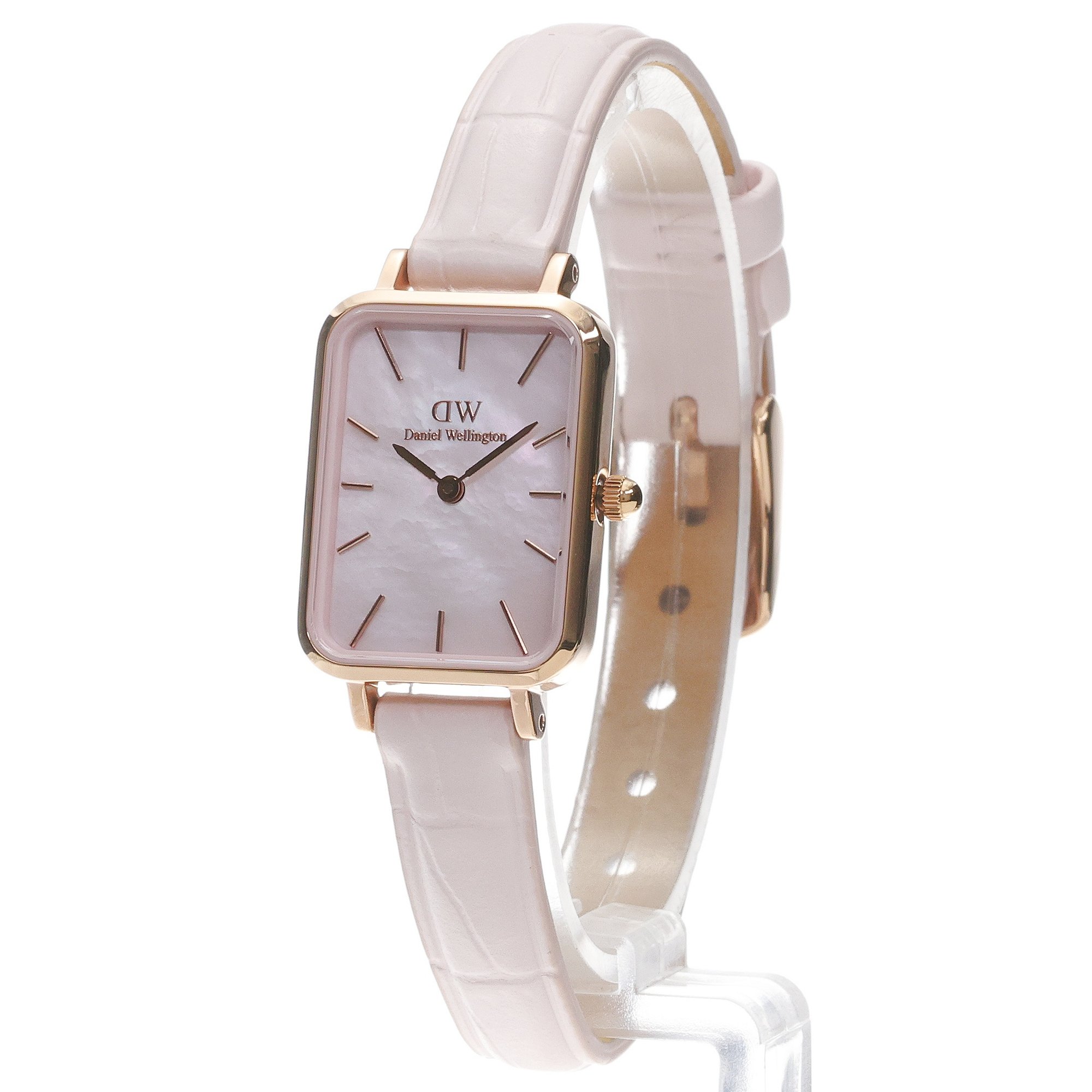 zegarek Daniel Wellington DW00100508 różowe złoto Quadro - miniatura 2