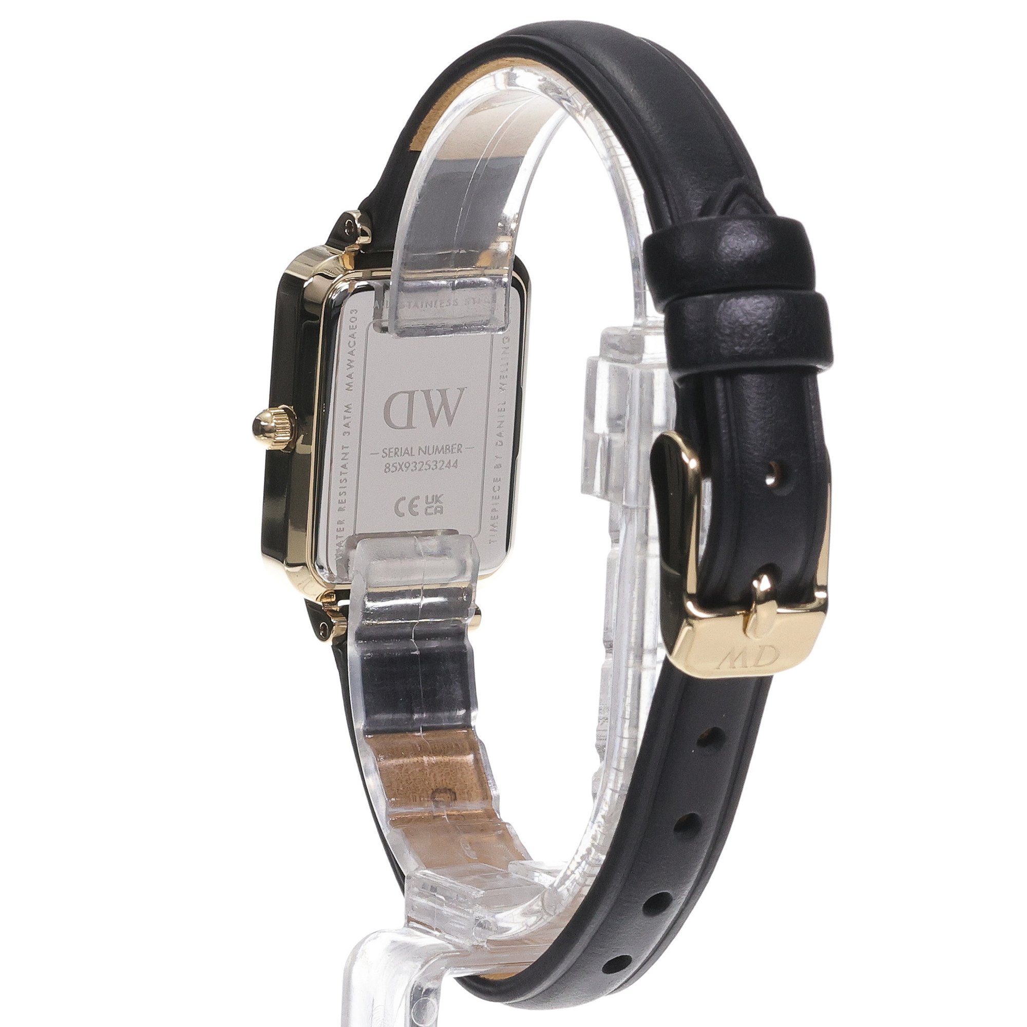 zegarek Daniel Wellington DW00100560 kwarcowy damski Quadro Quadro Pressed Sheffield Gold 20mm - miniatura 4