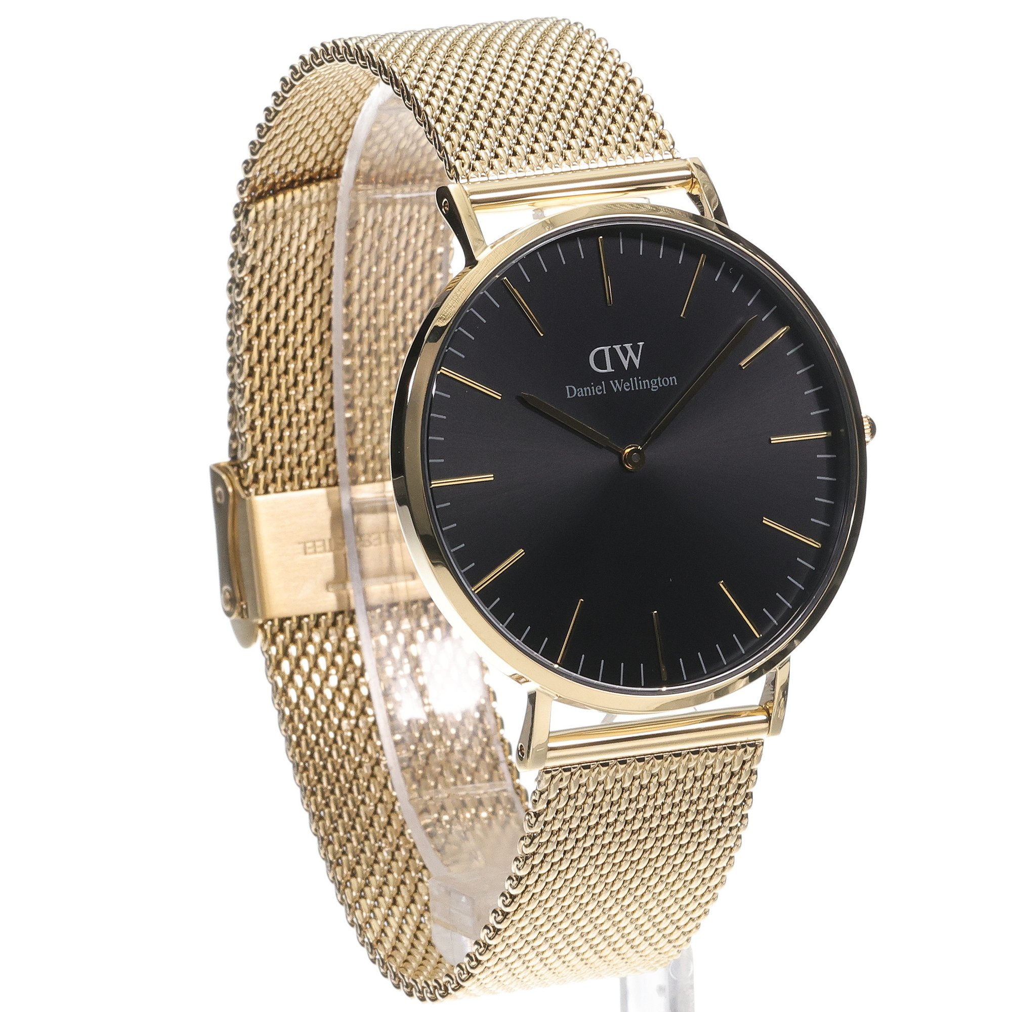 zegarek Daniel Wellington DW00100631 kwarcowy męski Classic Classic Mesh Onyx 40 mm - miniatura 3