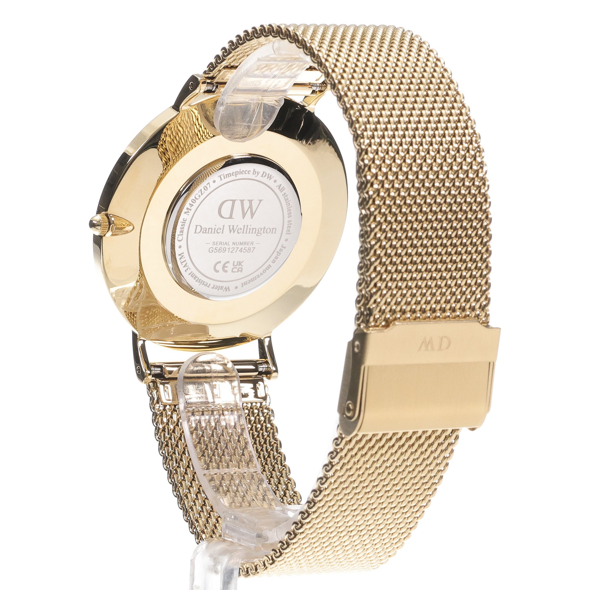 zegarek Daniel Wellington DW00100631 złoty Classic - miniatura 4