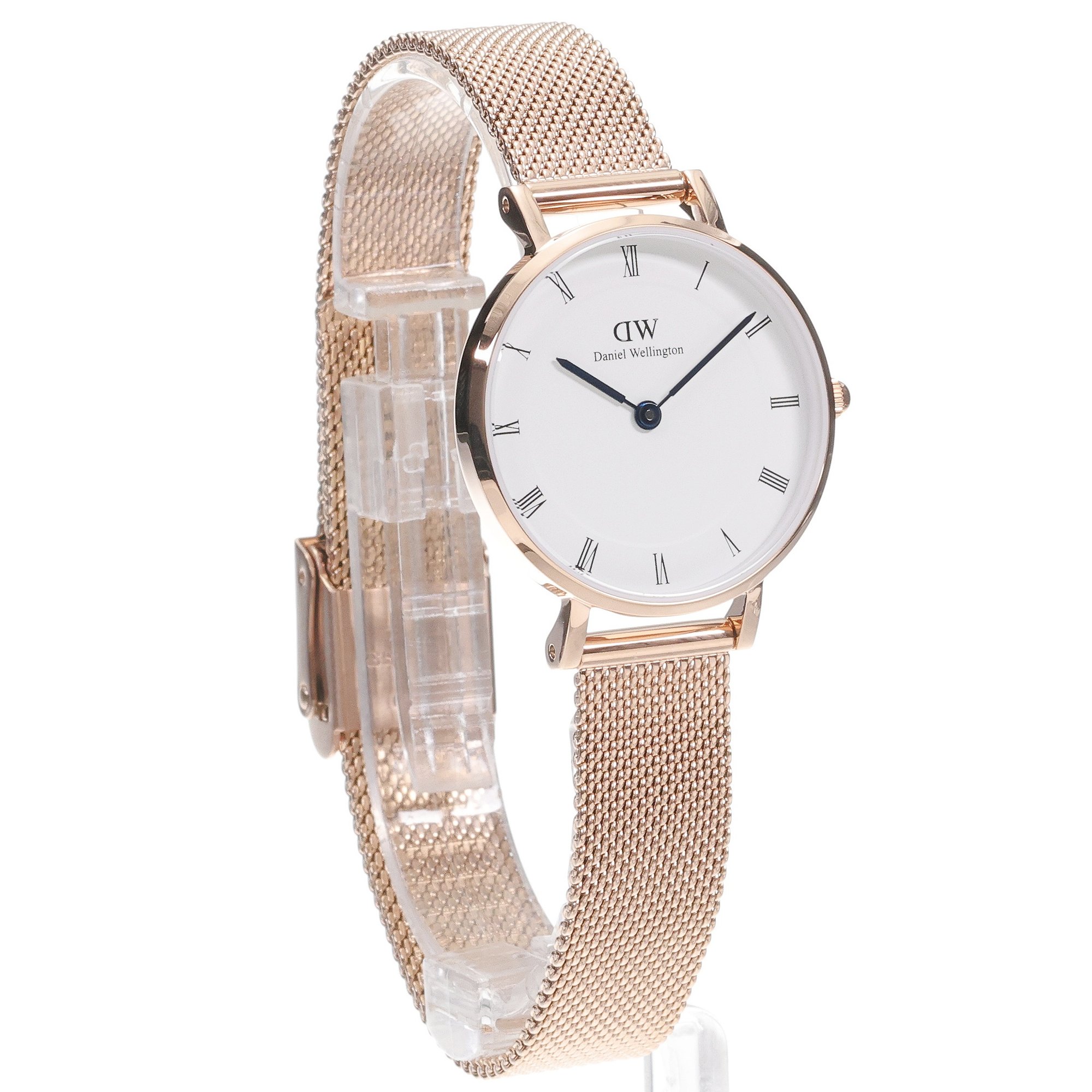 zegarek Daniel Wellington DW00100681 kwarcowy damski Petite Petite Roman Numerals Melrose 28mm