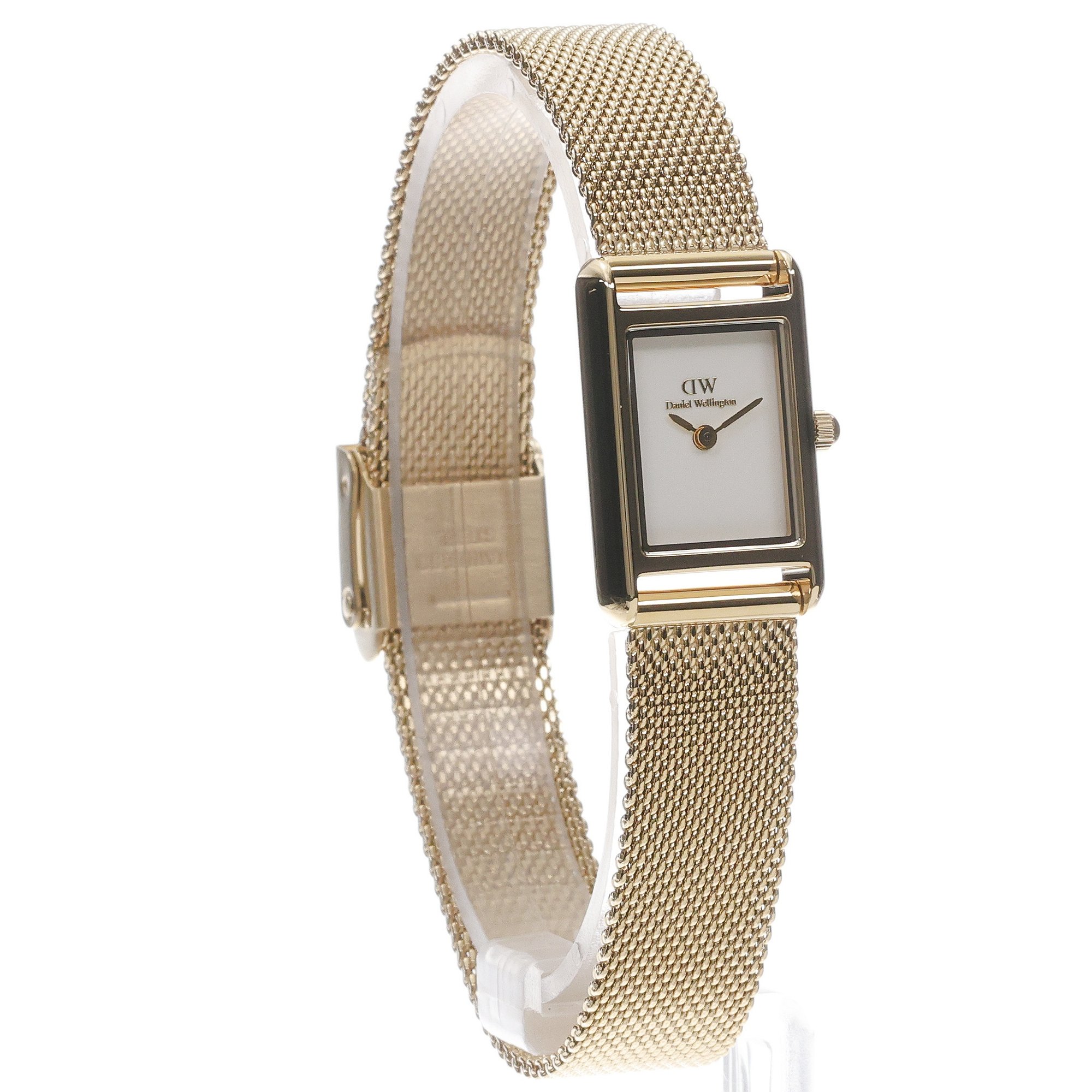 zegarek Daniel Wellington DW00100928 kwarcowy damski Damskie Bound Mini Evergold - miniatura 3