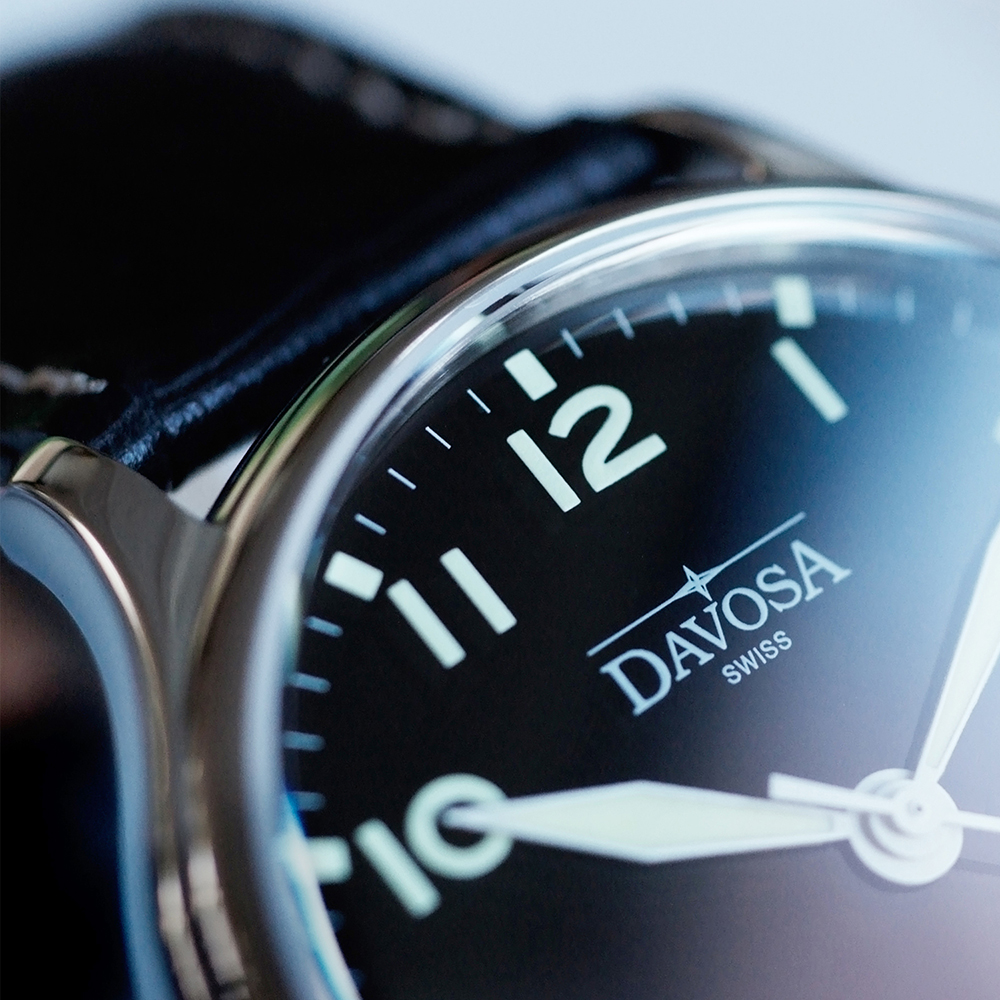 Davosa 161.456.51 męski zegarek Executive pasek - miniatura 3