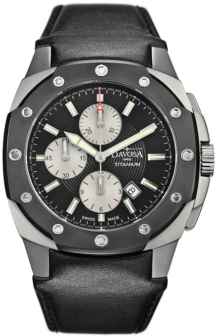 Davosa 161.505.55 Performance TITANIUM CHRONOGRAPH - zdjęcie 1